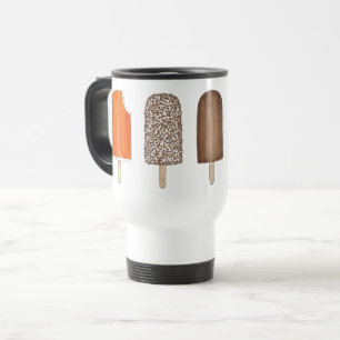 Creamsicle Fudgesicle Eclair Ice Cream Popsicles Travel Mug