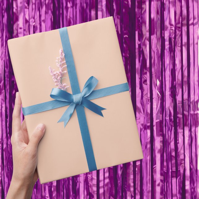 Creamsicle Solid Colour Wrapping Paper (Creator Uploaded)