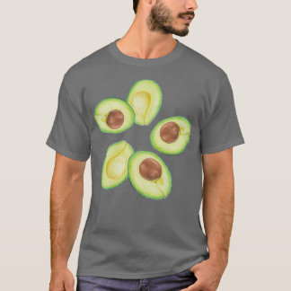 Creamy avocados avocado motif avocado sticker T-Shirt