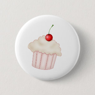 Creamy Cupcake 6 Cm Round Badge