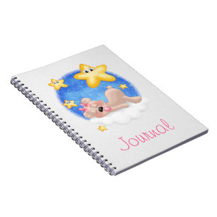 Creamy Girl Cub Journal Notebook