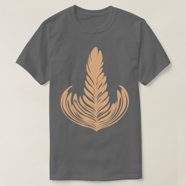 Creamy Rosetta T-Shirt (Design Front)