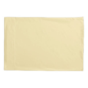 Creamy Yellow Pillowcase