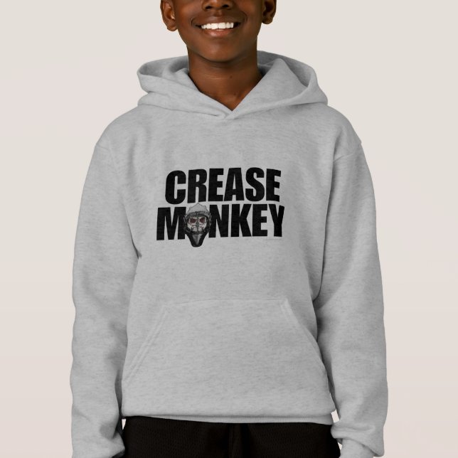 Crease Monkey (Hockey Goalie) (Front)