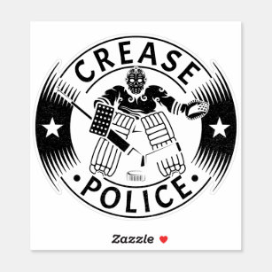 Crease Police Hockey Goalie 