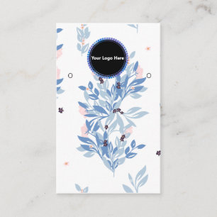 Creat Your Custom Logo Earring Display Card 