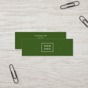 Creat Your Custom Logo Earring Mini Business Card