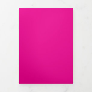Creat Your Own Megenta Invitation Postcard