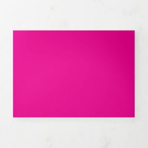Creat Your Own Megenta Invitation Postcard