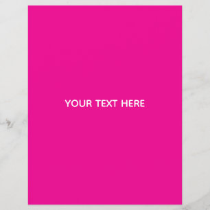 Creat Your Own Megenta Invitation Postcard Flyer