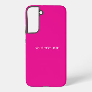 Creat Your Own Megenta Invitation Postcard Samsung Galaxy Case