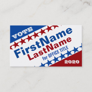 Create a Campaign Template Business Card