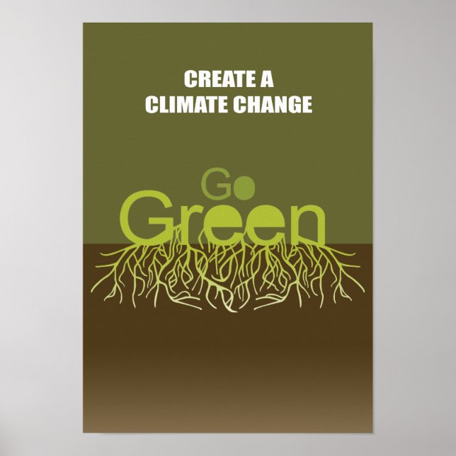 CREATE A CLIMATE CHANGE POSTER (Front)