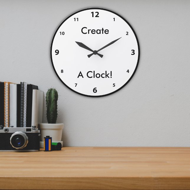 Create A Clock! 3 Large Clock (Creator Uploaded)