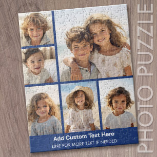 Create a Custom 6 Photo Collage Jigsaw Puzzle
