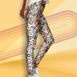 Create a Custom 8 Photo Collage - Diamond Shape Leggings<br><div class="desc">Be Patient! It might take a few minutes for your pictures to load. For best results, crop photos into squares before uploading. Use your favourite photo or pictures to make a fun keepsake to share with friends. This includes a combination of your 8 favourite pictures. Other combinations are available in...</div>