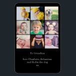 Create a Custom 9 Photo Collage Personalised Magnet<br><div class="desc">Create a Custom 9 Photo Collage Personalised - make a wonderful keepsake  - magnets from Ricaso (available in two sizes)</div>