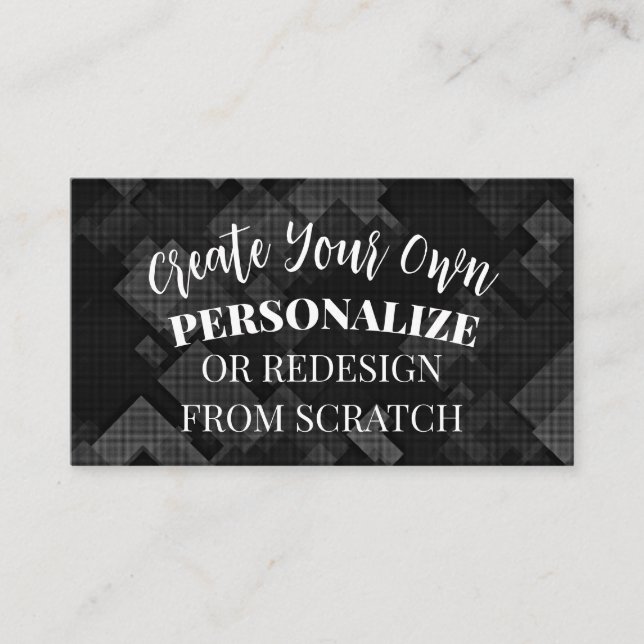 Create a Custom Business Card (Front)