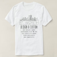 Create A Custom Fort Worth, Texas Themed