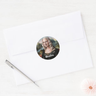 Create A Custom Funny Face  Classic Round Sticker