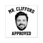 Create A Custom Funny Face Teacher Approval Rubber