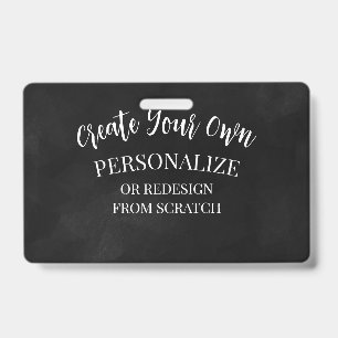Create a Custom ID Badge