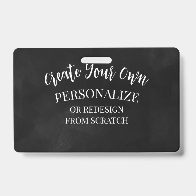 Create a Custom ID Badge (Front)