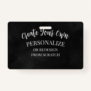 Create a Custom ID Badge