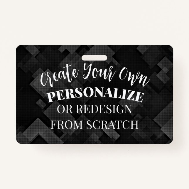 Create a Custom ID Badge (Front)