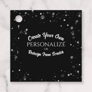 Create a Custom Personalised Favour Tags