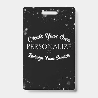 Create a Custom Personalised ID Badge