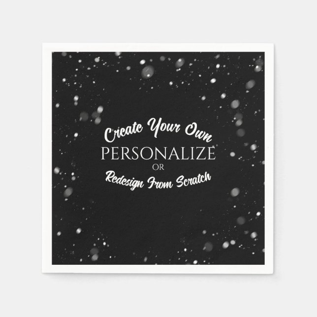 Create a Custom Personalised Napkin (Front)