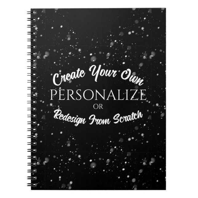 Create a Custom Personalised Notebook (Front)