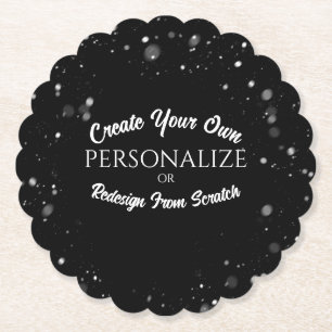 Create a Custom Personalised Paper Coaster