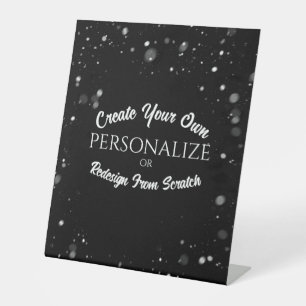 Create a Custom Personalised Pedestal Sign