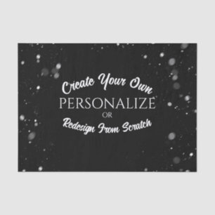 Create a Custom Personalised Tissue Paper