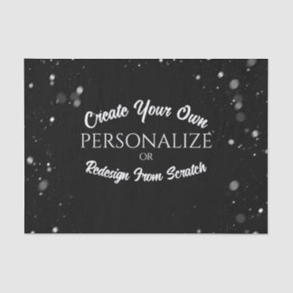 Create a Custom Personalised Tissue Paper