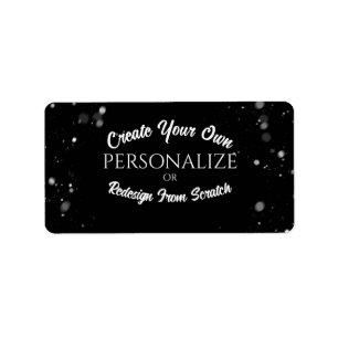 Create a Custom Personalized Label