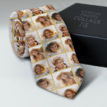 Create a Custom Photo Collage - Gold - 4 Photos Tie<br><div class="desc">For best results, use square cropped photos, but most photos with the subject centred works! Use your favourite photo or pictures to make a fun keepsake to share with friends. This includes a combination of your four favourite pictures. Other combinations are available in our store. You can also buy this...</div>