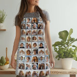 Create a Custom Photo Collage with 18 Photos Apron<br><div class="desc">Use your favourite photo or pictures to make a fun keepsake to share with friends.</div>