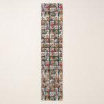 Create a Custom Photo Collage with 18 Photos Scarf<br><div class="desc">For best results,  crop photos into squares before uploading. Use your favourite photo or pictures to make a fun keepsake to share with friends. This includes a combination of your 18 favourite pictures. Other combinations are available in our store.</div>