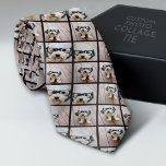 Create a Custom Photo Collage with 6 Photos Black Tie<br><div class="desc">For best results, crop your photos into squares before uploading. A modern grid design with an all-over print of your photos. Use your favorite photo or pictures to make a fun keepsake to share with friends.</div>