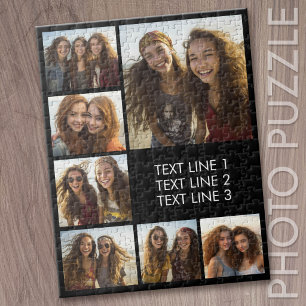 Create a Custom Photo Collage with 7 Photos Jigsaw Puzzle