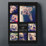 Create a Custom Photo Collage with 8 Photos Plaque<br><div class="desc">Use your favorite photo or pictures to make a fun keepsake to share with friends.</div>