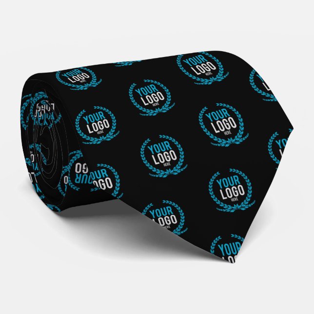 Create A Custom SMALL Business Logo + Your Colour Tie (Rolled)