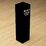 😂Create a Funny Most Likely To Be Quote Christmas Wine Box<br><div class="desc">Looking for fun, quirky, and personalised Christmas gear? Our "Most Likely To" template text is just what you need! You can transfer the design to trendy t-shirts to travel mugs and stickers, this collection is perfect for showing off your unique vibe. Tons of ideas are included here to get your...</div>