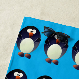 Create a Linux Penguin Beach Towel