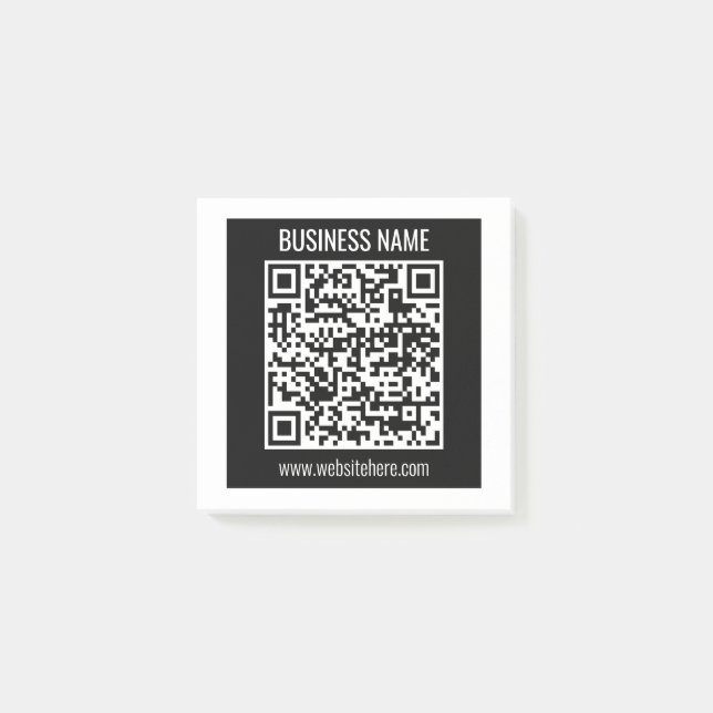 Create a Modern QR code Instantly  Post-it Notes (Front)