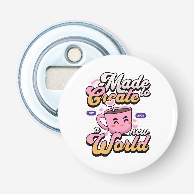 Create a new world bottle opener (Front)