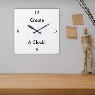 Create A Personalised Clock 2!
